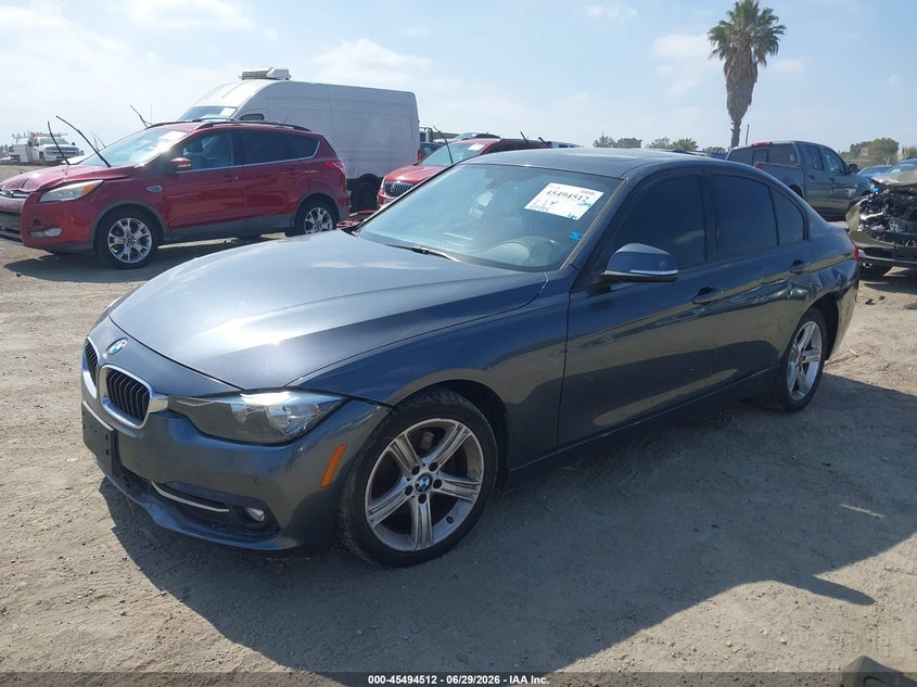 2016 Bmw 328i WBA8E9G51GNT43663 photo 1
