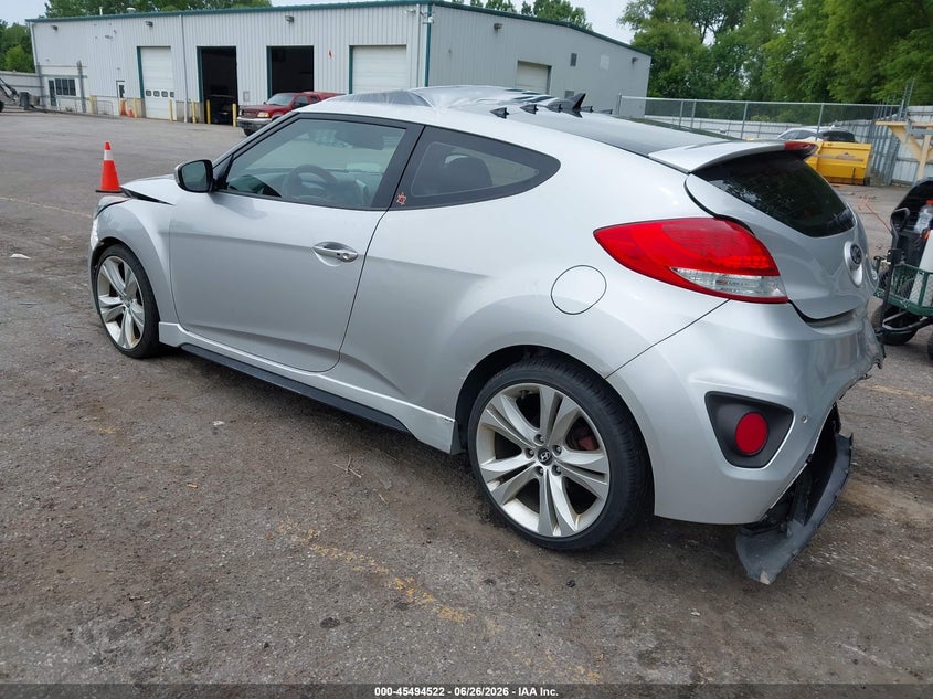 HYUNDAI VELOSTER 2013 VIN KMHTC6AE8DU116557