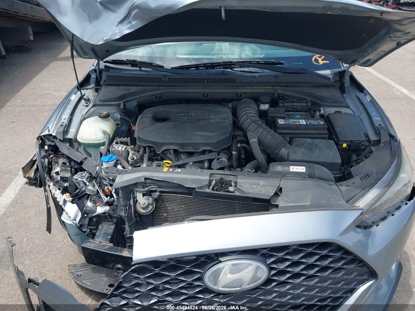 2019 Hyundai Veloster Turbo Ultimate VIN: KMHTH6AB8KU006726 Lot: 45494524