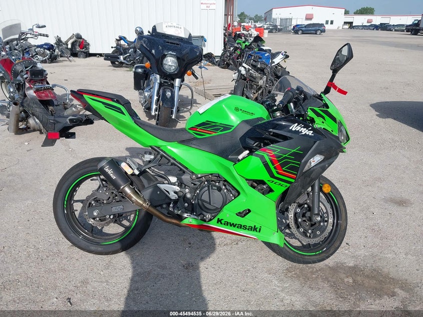 2023 Kawasaki Ex400 VIN: JKAEXKH14PDAM8661 Lot: 45494535