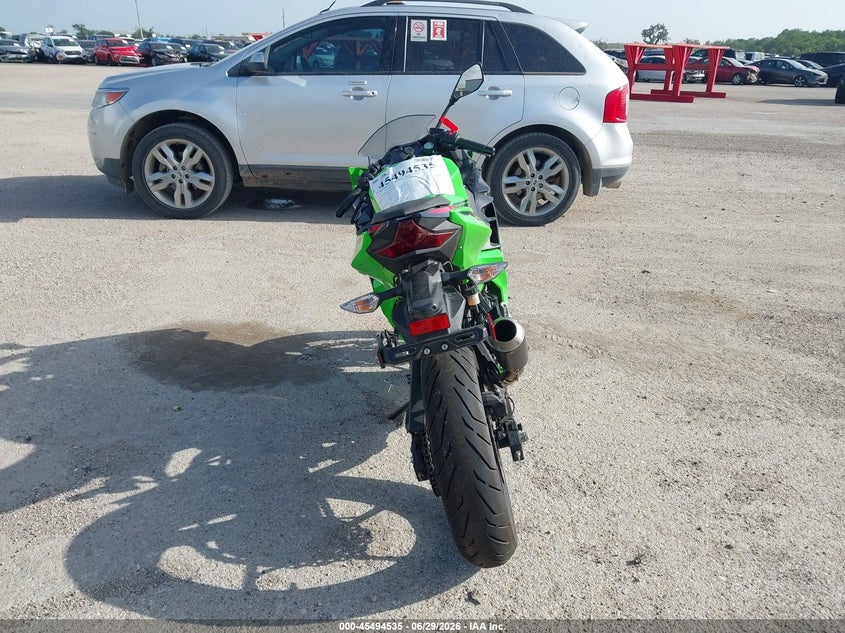 2023 Kawasaki Ex400 VIN: JKAEXKH14PDAM8661 Lot: 45494535