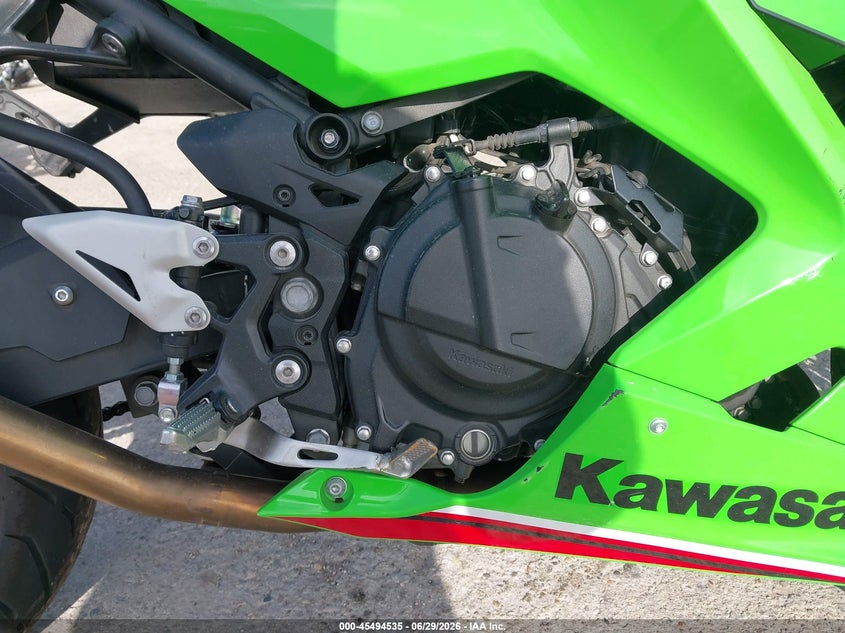2023 Kawasaki Ex400 VIN: JKAEXKH14PDAM8661 Lot: 45494535