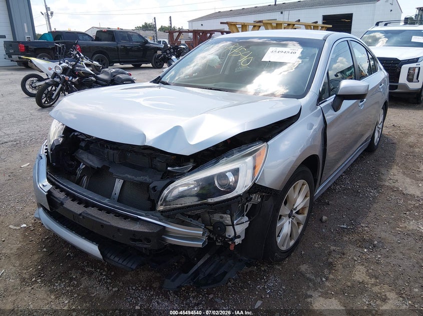 Vin: 4s3bnbc6xg3012168, lot: 45992737, subaru legacy 2.5i premium 20162