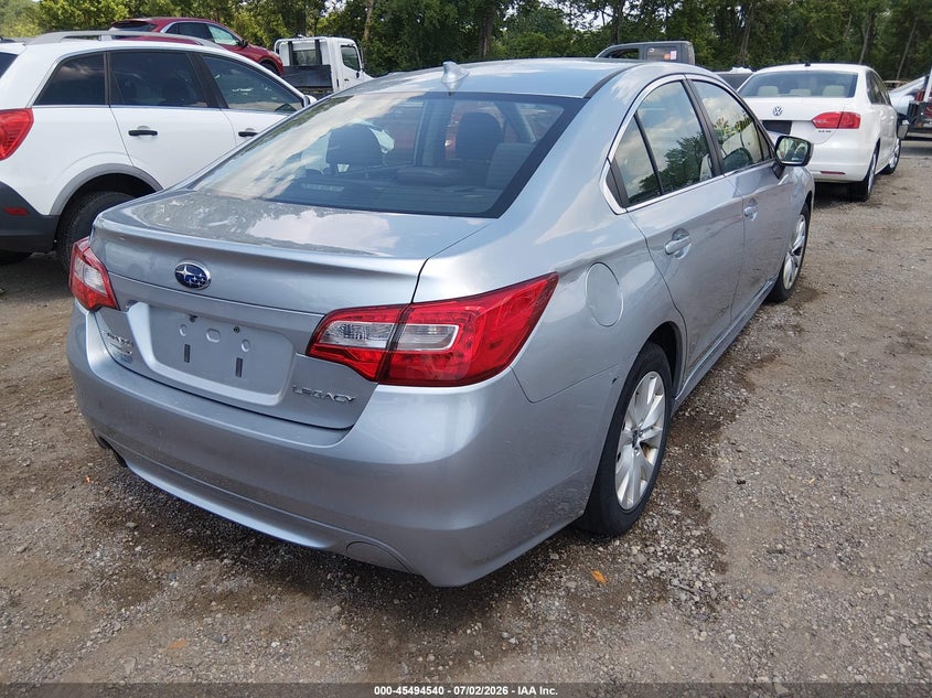 Vin: 4s3bnbc6xg3012168, lot: 45992737, subaru legacy 2.5i premium 20164