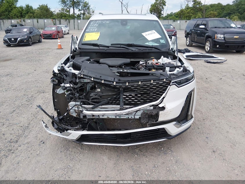 2022 Cadillac Xt6 Awd Premium Luxury VIN: 1GYKPDRS8NZ131710 Lot: 45494558