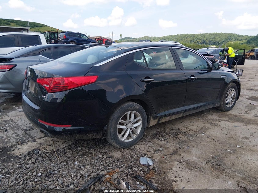 Vin: 5xxgm4a7xdg232244, lot: 45992768, kia optima lx 20134