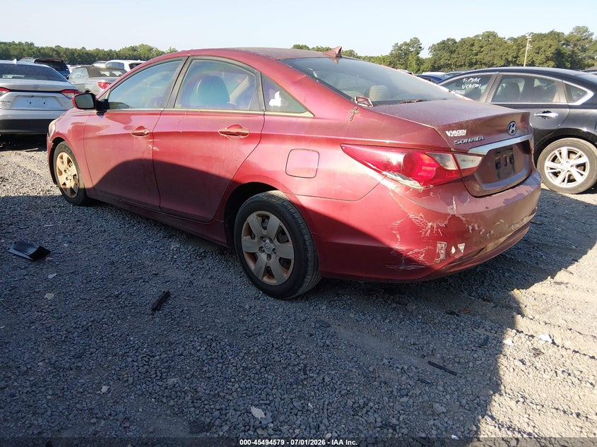 2011 HYUNDAI SONATA SEDAN 2.4L I-4 DI, DOHC, VVT, 198HP