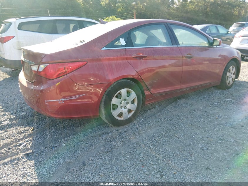 2011 HYUNDAI SONATA SEDAN 2.4L I-4 DI, DOHC, VVT, 198HP
