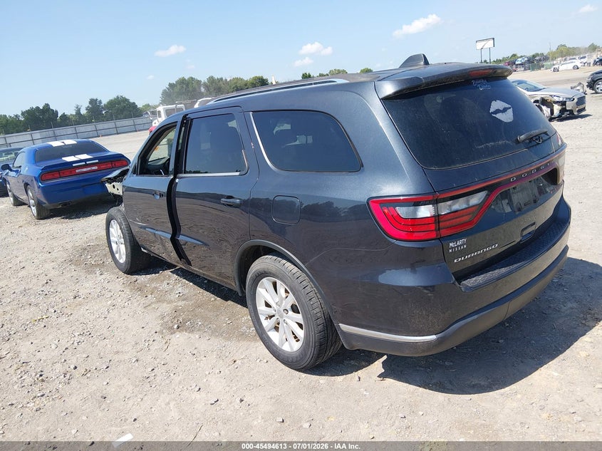 Vin: 1c4rdhag3fc873643, lot: 45992810, dodge durango sxt 20153