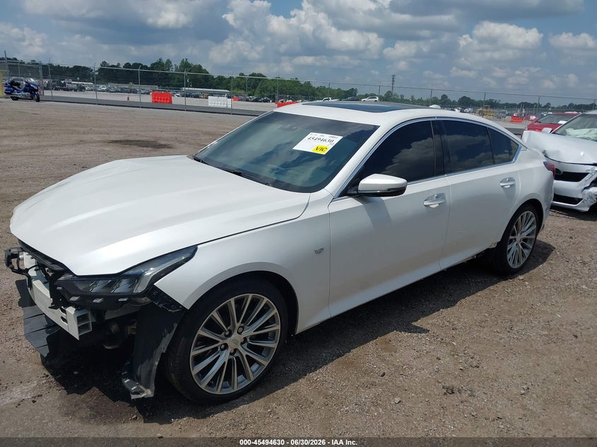 Vin: 1g6dn5rk8l0128658, lot: 45992827, cadillac ct5 premium luxury 20202