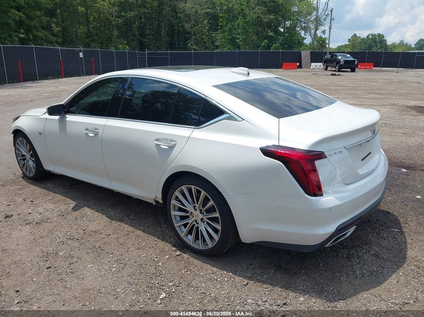 Vin: 1g6dn5rk8l0128658, lot: 45992827, cadillac ct5 premium luxury 20203