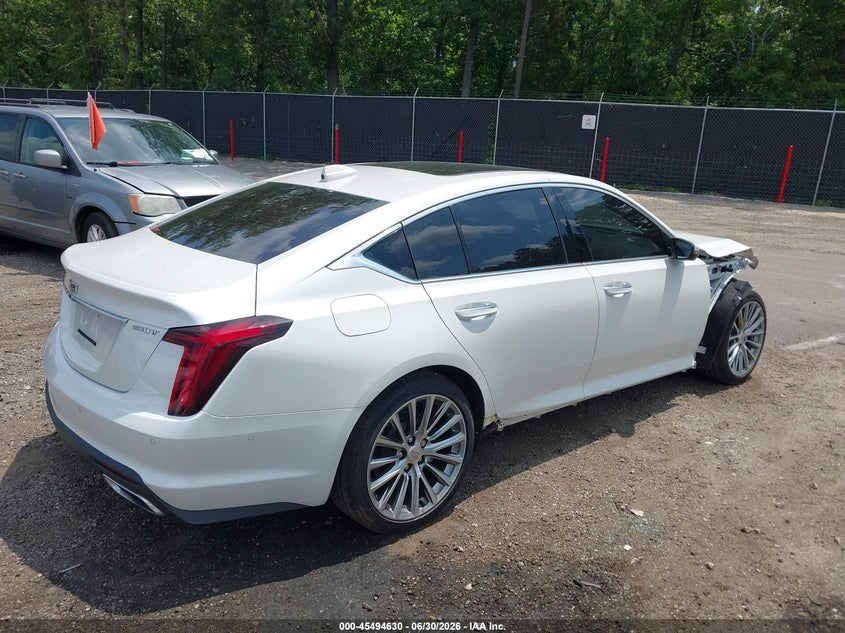 Vin: 1g6dn5rk8l0128658, lot: 45992827, cadillac ct5 premium luxury 20204