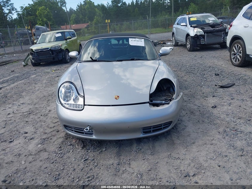2001 Porsche Boxster VIN: WP0CA29881U627201 Lot: 45494656