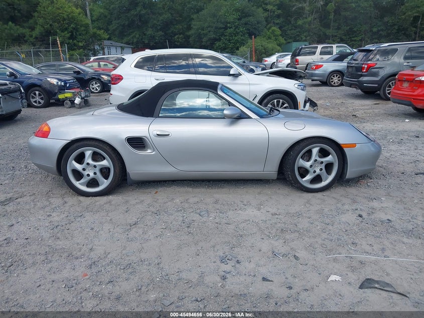 2001 Porsche Boxster VIN: WP0CA29881U627201 Lot: 45494656