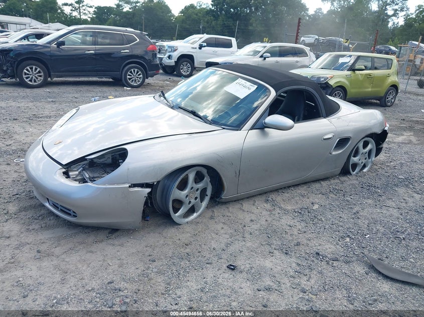 2001 Porsche Boxster VIN: WP0CA29881U627201 Lot: 45494656