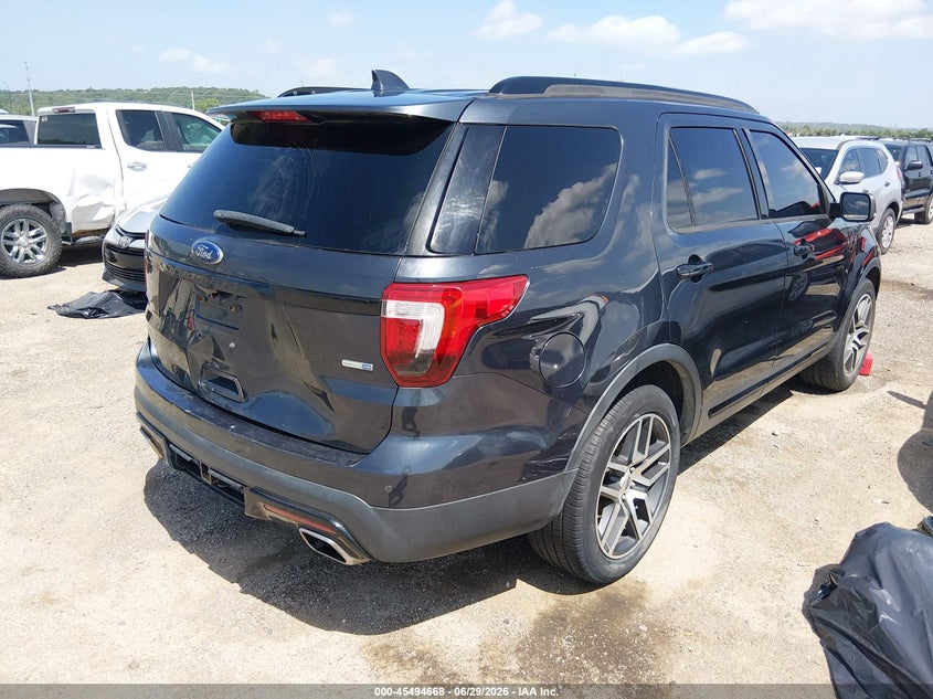 Vin: 1fm5k8gt9hgb14169, lot: 45992865, ford explorer sport 20174