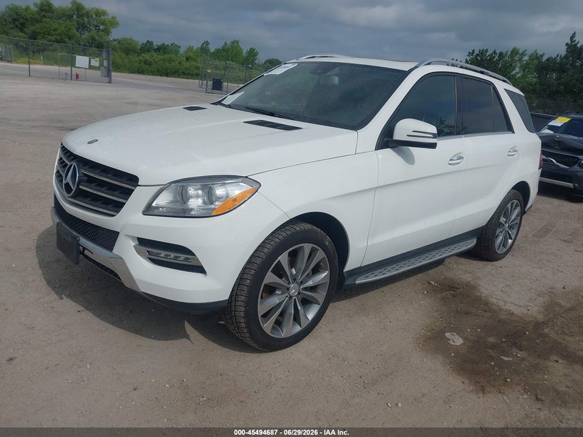 2014 Mercedes-Benz Ml 350 4matic 4JGDA5HB4EA421282 photo 1