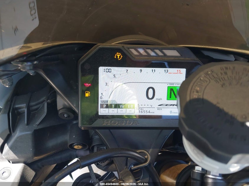 2025 Honda Cbr1000 Ra VIN: JH2SC7751SK800119 Lot: 45494688