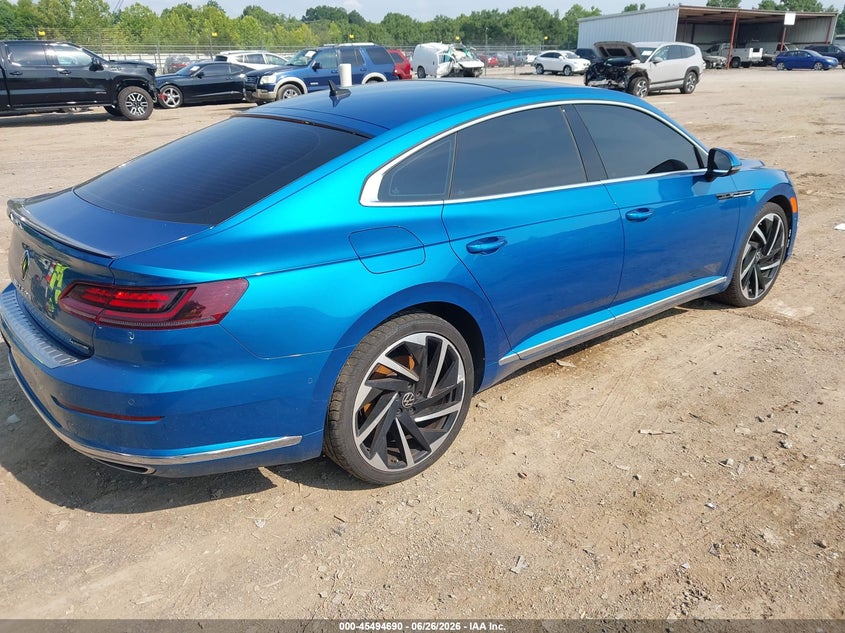 Vin: wvwtr7anxpe009372, lot: 45992887, volkswagen arteon 2.0t sel premium r-line 20234