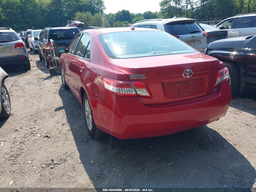 2011 TOYOTA CAMRY SEDAN 2.5L I-4 DOHC, VVT, 169HP