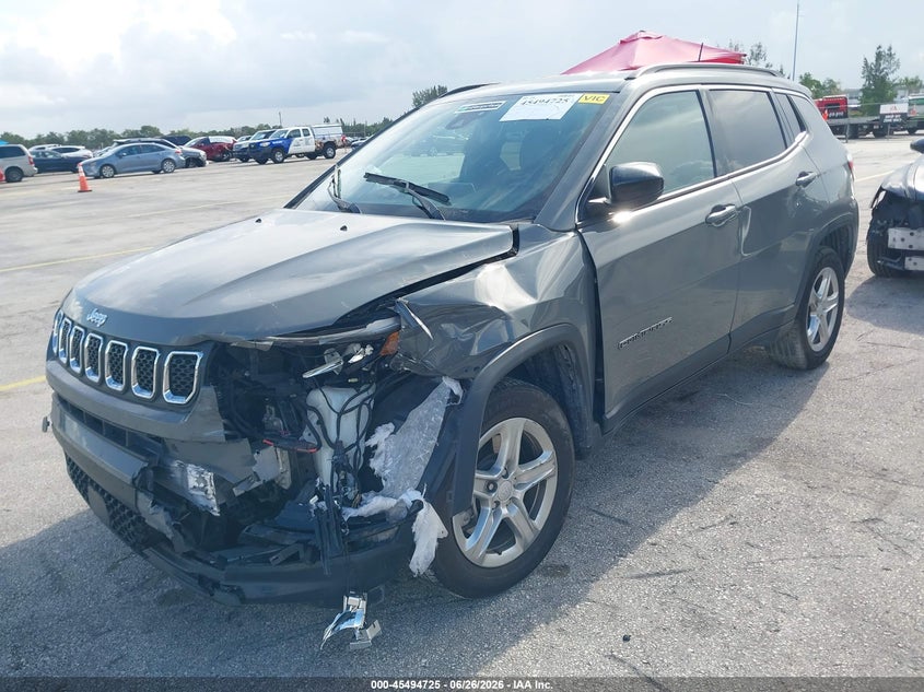 Vin: 3c4njdbn3rt605522, lot: 45992922, jeep compass latitude 4x4 20242