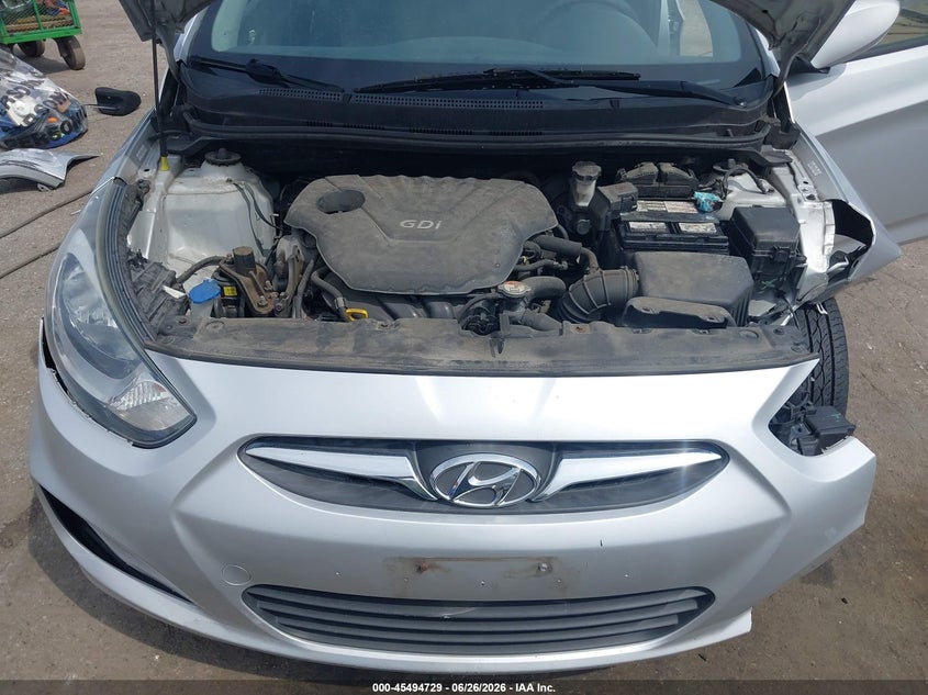 2014 HYUNDAI ACCENT HATCHBACK 1.6L I-4 DI, DOHC, VVT, 138HP