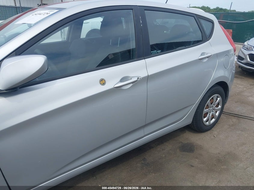 2014 HYUNDAI ACCENT HATCHBACK 1.6L I-4 DI, DOHC, VVT, 138HP