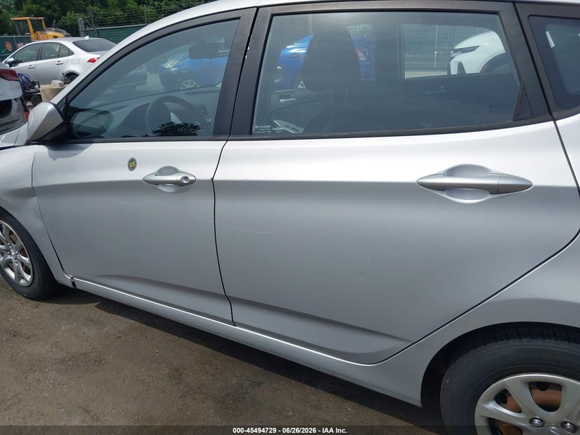 2014 HYUNDAI ACCENT HATCHBACK 1.6L I-4 DI, DOHC, VVT, 138HP