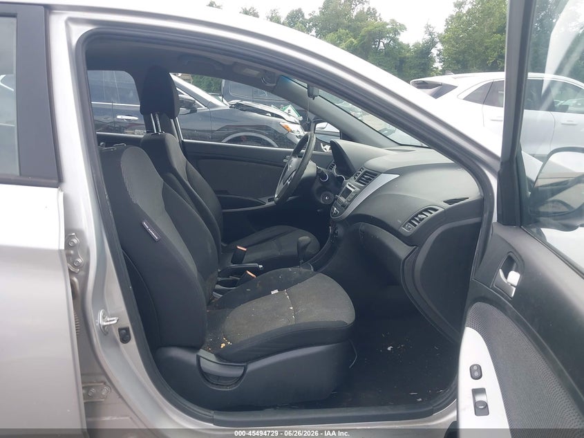 2014 HYUNDAI ACCENT HATCHBACK 1.6L I-4 DI, DOHC, VVT, 138HP