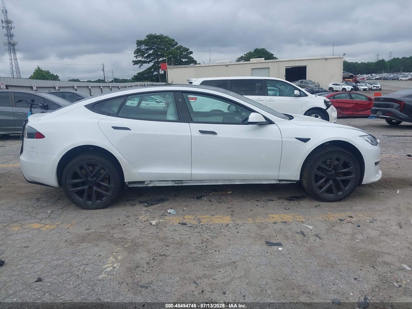 2021 Tesla Model S Long Range Dual Motor All-Wheel Drive VIN: 5YJSA1E53MF451690 Lot: 45494746