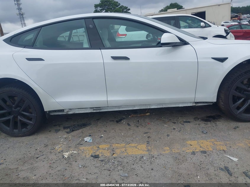 2021 Tesla Model S Long Range Dual Motor All-Wheel Drive VIN: 5YJSA1E53MF451690 Lot: 45494746