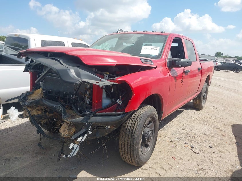 Vin: 3c6ur5cj0tg252394, lot: 45992945, ram 2500 tradesman  4x4 6'4 box 20262
