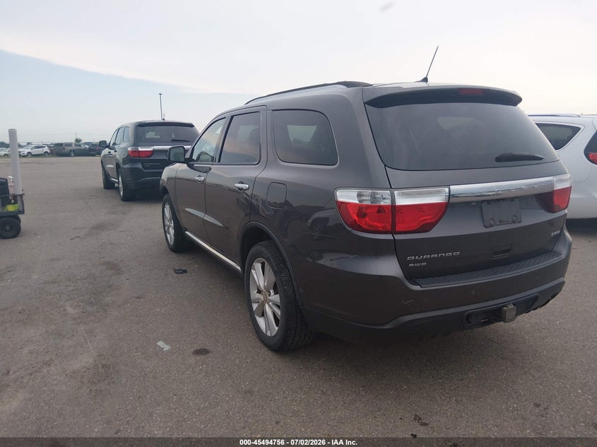 Vin: 1c4rdjdg2dc699029, lot: 45992953, dodge durango crew 20133