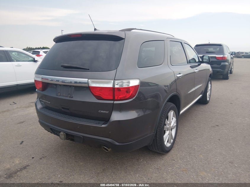 Vin: 1c4rdjdg2dc699029, lot: 45992953, dodge durango crew 20134