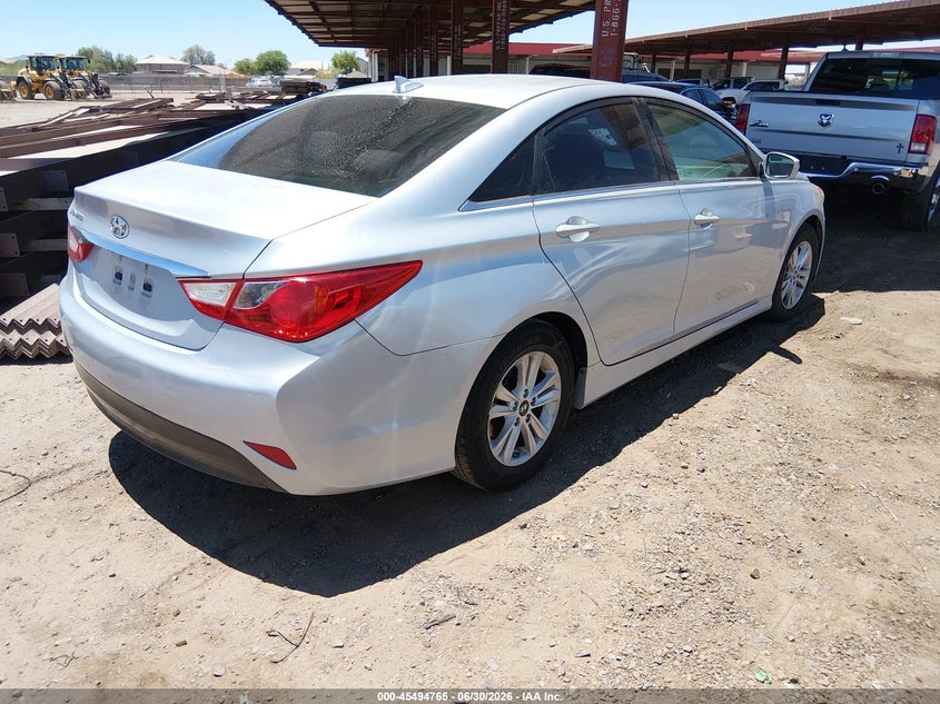 2014 HYUNDAI SONATA SEDAN 2.4L I-4 DI, DOHC, VVT, 190HP