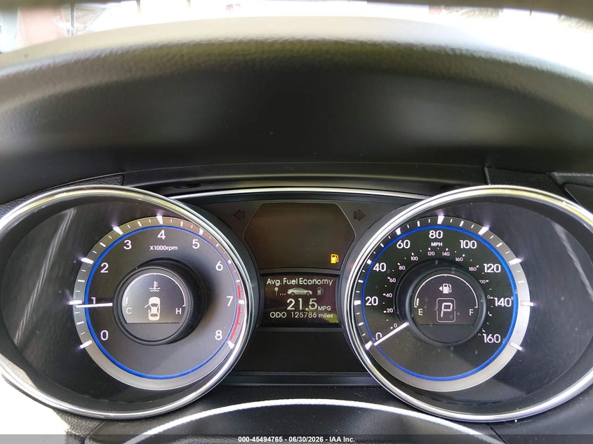 2014 HYUNDAI SONATA SEDAN 2.4L I-4 DI, DOHC, VVT, 190HP