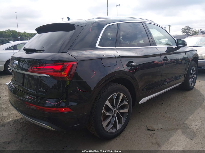 Vin: wa1baafy6m2086637, lot: 45992971, audi q5 premium plus 45 tfsi quattro s tronic 20214