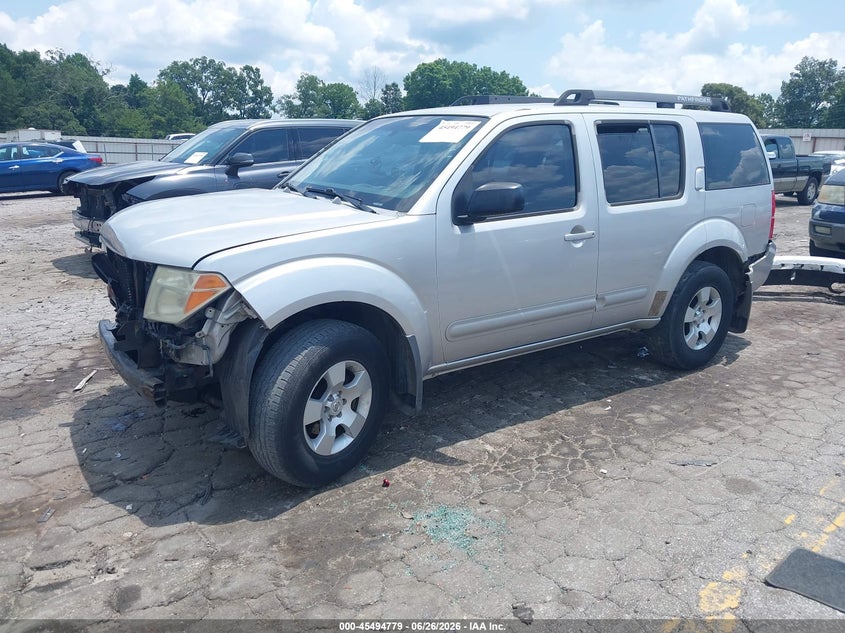 2006 NISSAN PATHFINDER auction photo 2