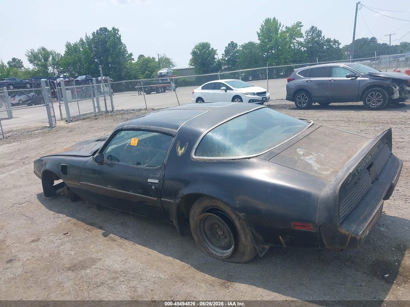 1979 Pontiac Trans Am VIN: 2W87K9N137059 Lot: 45494826