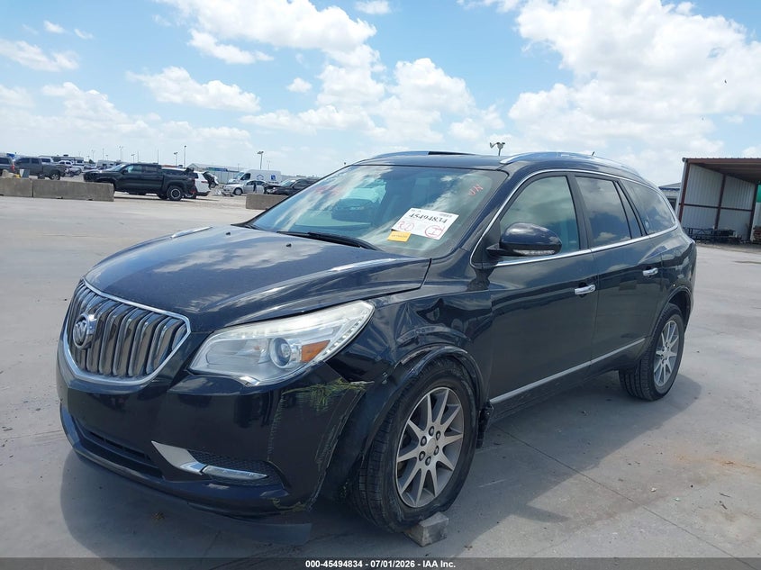Vin: 5gakrbkd8fj118621, lot: 45993032, buick enclave leather 20152