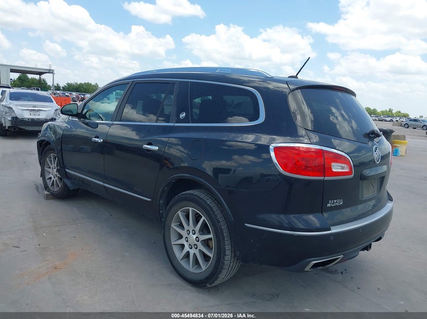 Vin: 5gakrbkd8fj118621, lot: 45993032, buick enclave leather 20153