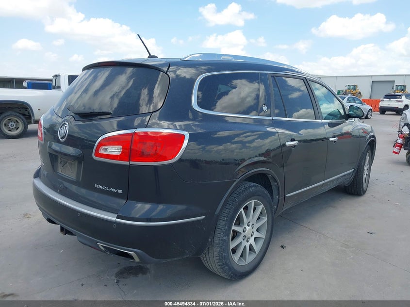 Vin: 5gakrbkd8fj118621, lot: 45993032, buick enclave leather 20154