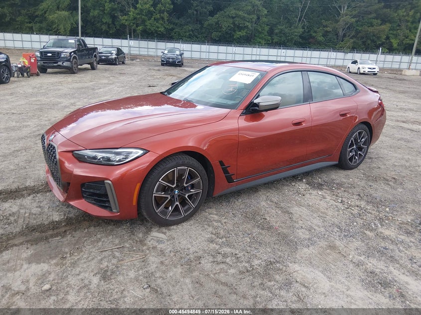 Vin: wba13aw02rfr42762, lot: 45993046, bmw m440i gran coupe xdrive 20242