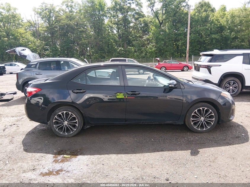 2016 TOYOTA COROLLA SEDAN 1.8L I-4 DOHC, VVT, 132HP