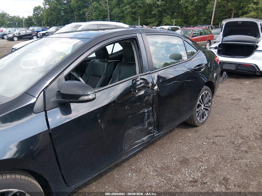 2016 TOYOTA COROLLA SEDAN 1.8L I-4 DOHC, VVT, 132HP