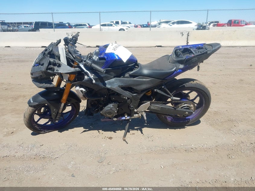 2025 Yamaha Yzfr3 VIN: M83RH25E625001808 Lot: 45494868