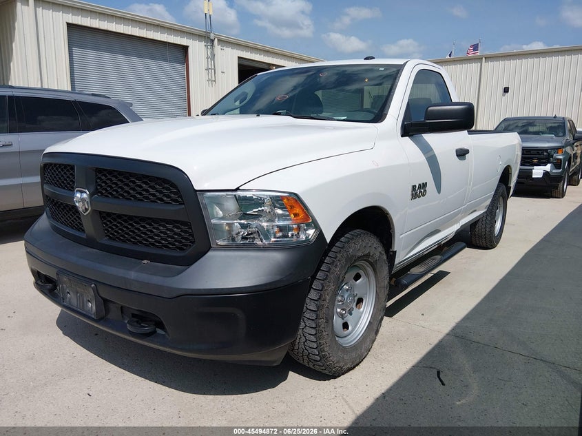 Vin: 3c6jr7dg0hg708323, lot: 45993069, ram 1500 tradesman  4x4 8' box 20172