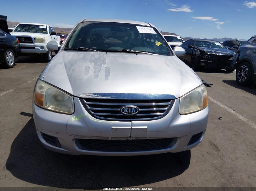 2008 KIA SPECTRA SEDAN 2.0L I-4 DOHC, VVT, 138HP