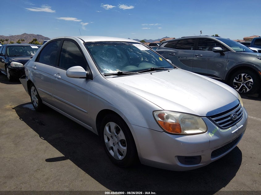 2008 KIA SPECTRA SEDAN 2.0L I-4 DOHC, VVT, 138HP