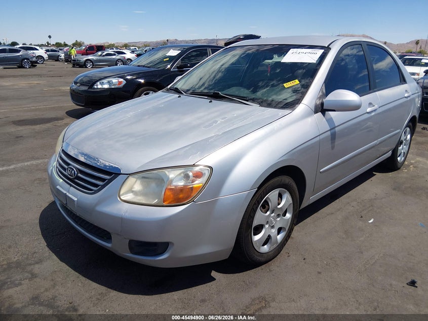 2008 KIA SPECTRA SEDAN 2.0L I-4 DOHC, VVT, 138HP